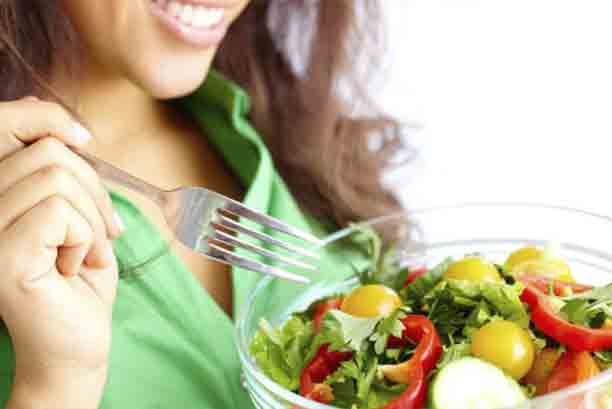 Eating salad greens in your daily life