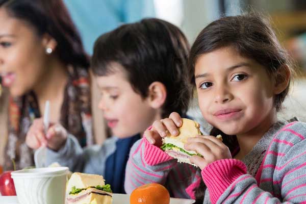 Healthy lunch for your kids