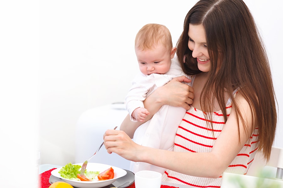 Tips for healthy breastfeeding