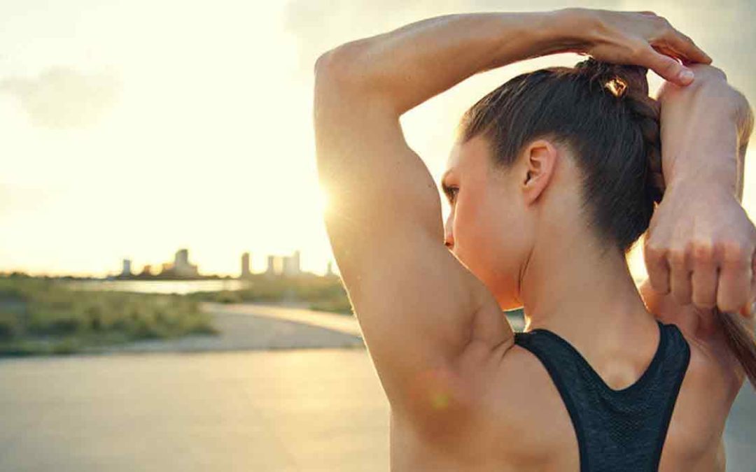 Flabby arm exercises without weights