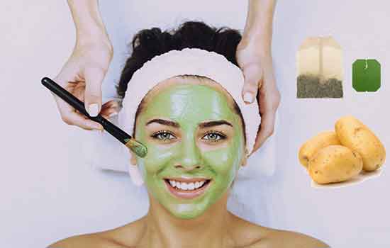 Green Tea Potato FaceMask