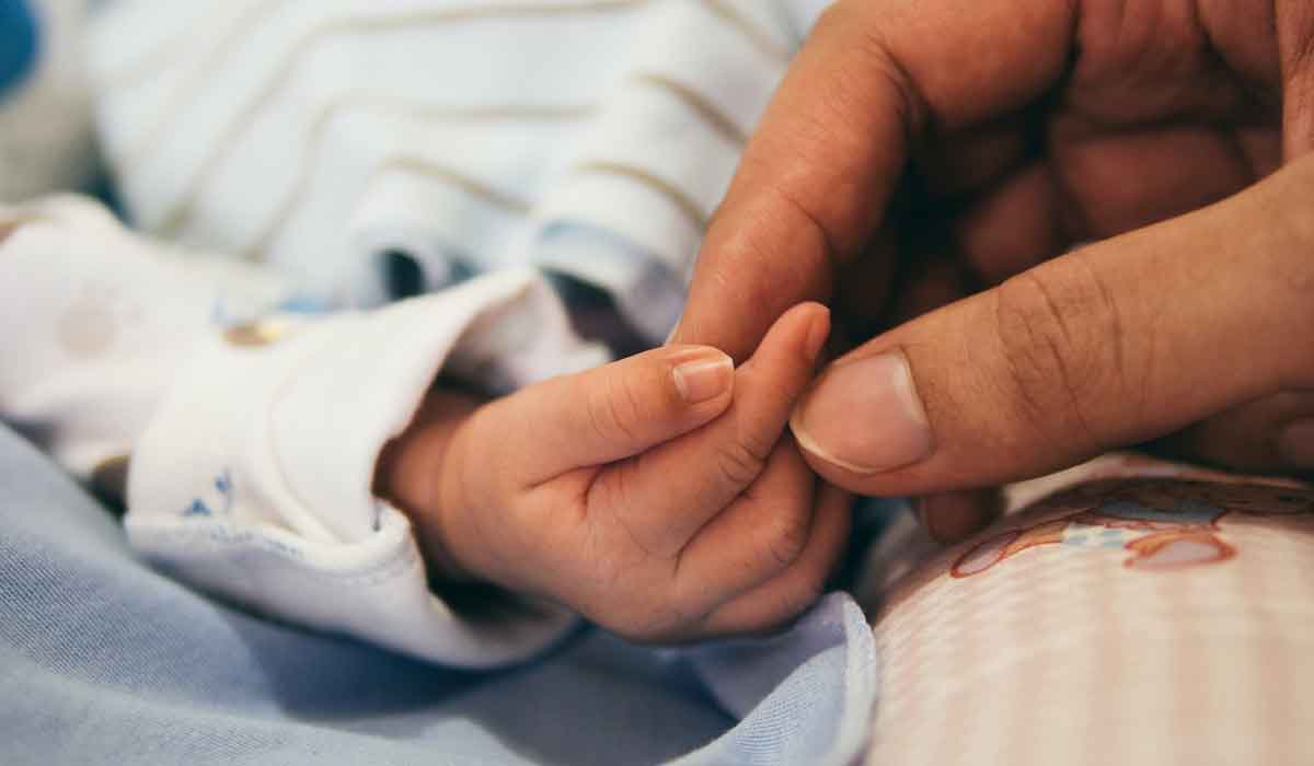 Getting in a position for child’s arrival